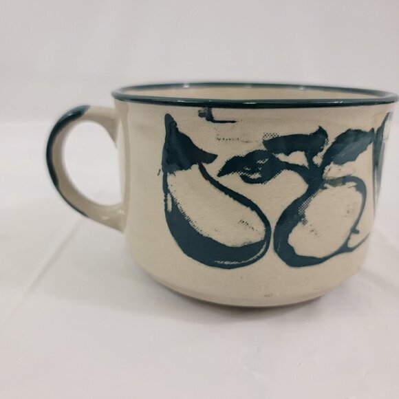 Stackable Soup Mugs - Stoneware Vegetable Soup Stew Chili 16 Oz Mugs – Set of 2 - Picture 16 of 16